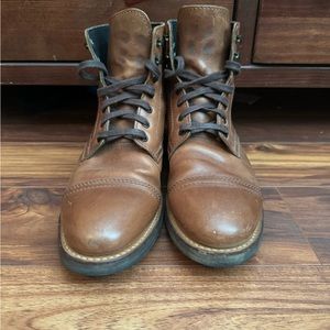 Size 8.5 Captain Thursday Boots in light brown